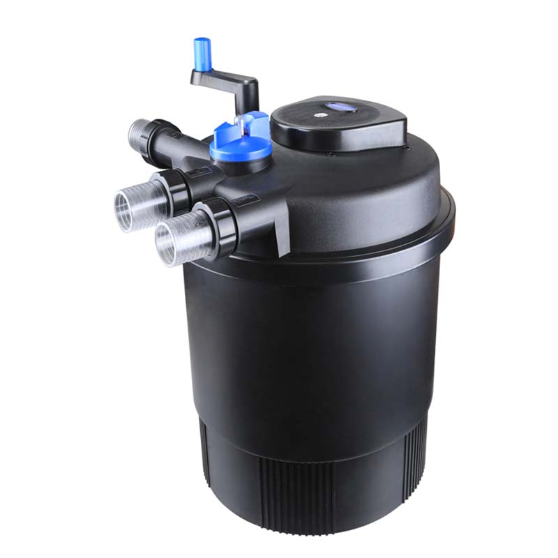 Elektrisch aquarium Bio Press Waterfilter met UV-C licht