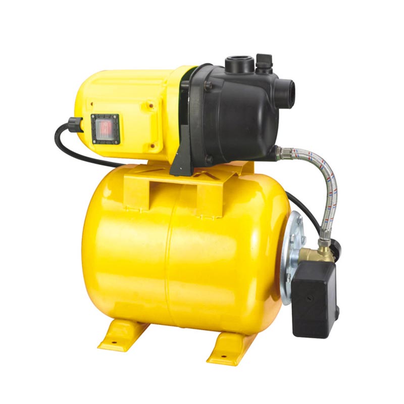 Ondiepe puttuinpomp met druktank