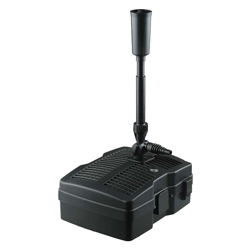 WaterFall Visvijverfonteinpomp met verschillende sproeiers